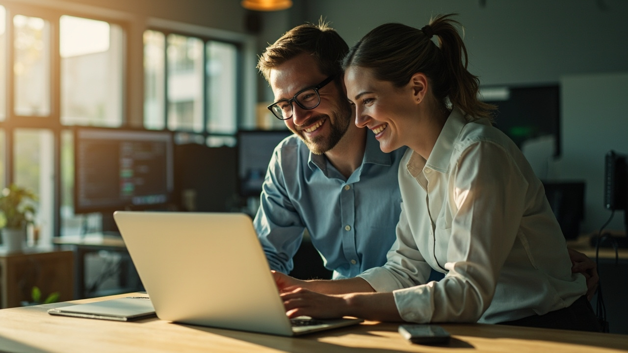 A real working moment illustrating the theme of an article about internal linking seo. Wide 16:9 banner, one strong focal point, magazine editorial quality, authentic and unstaged.