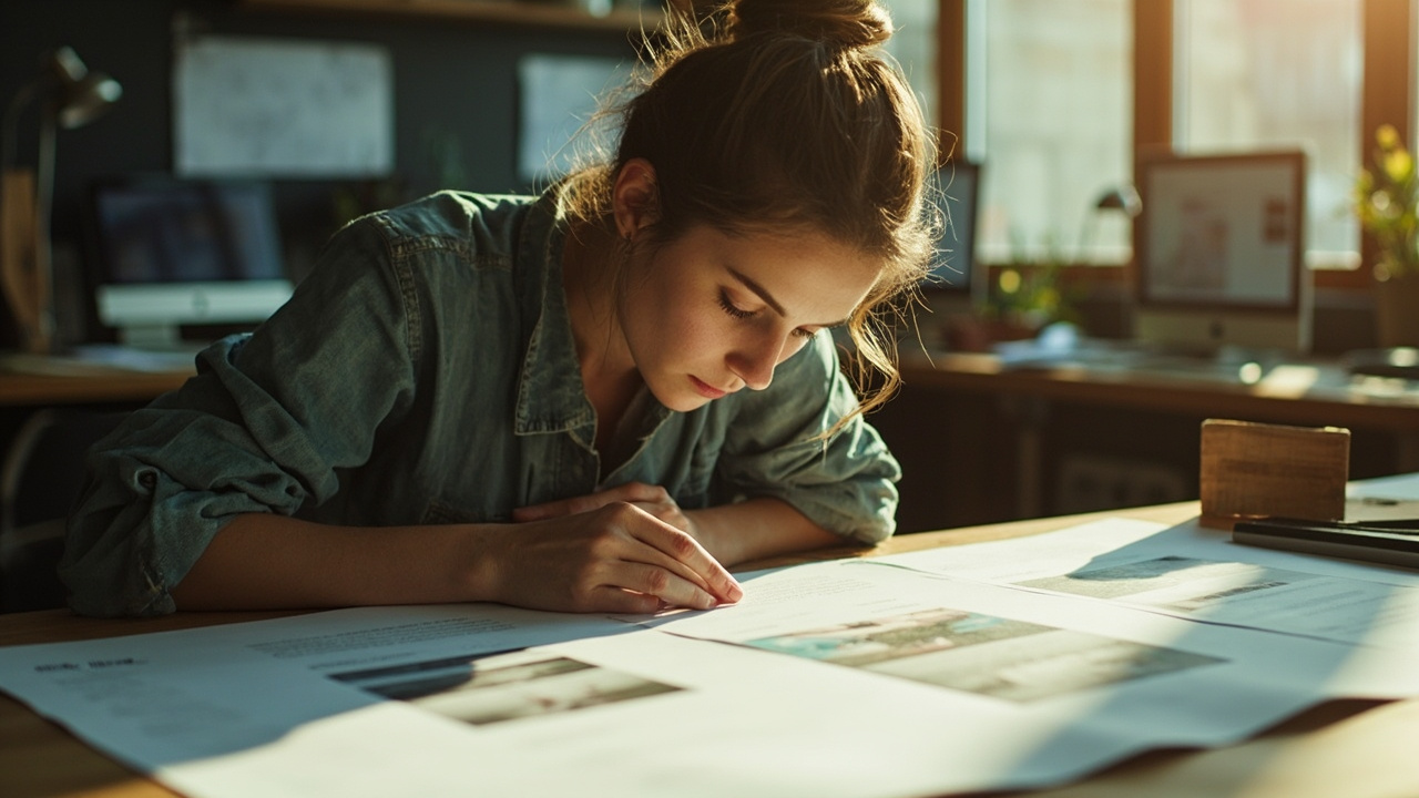 A real working moment illustrating the theme of an article about vite static html site. Wide 16:9 banner, one strong focal point, magazine editorial quality, authentic and unstaged.