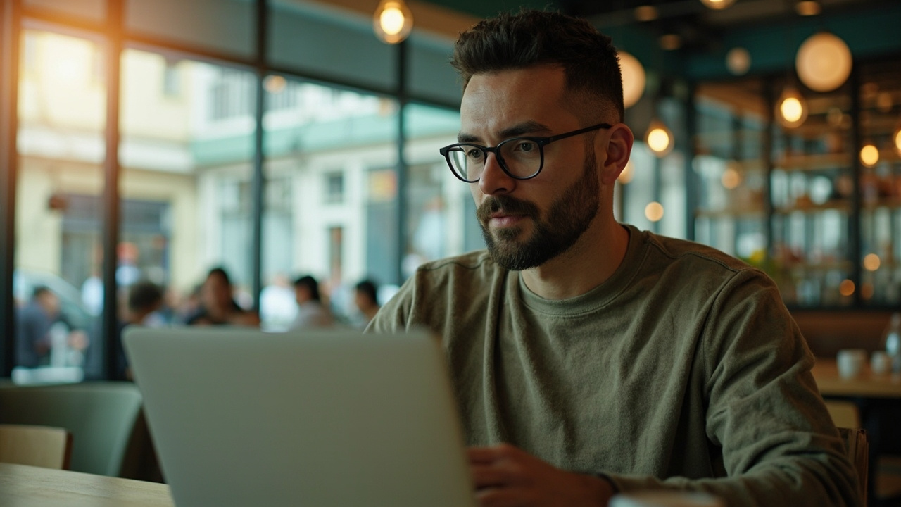 A real working moment illustrating the theme of an article about ship ai feature. Wide 16:9 banner, one strong focal point, magazine editorial quality, authentic and unstaged.