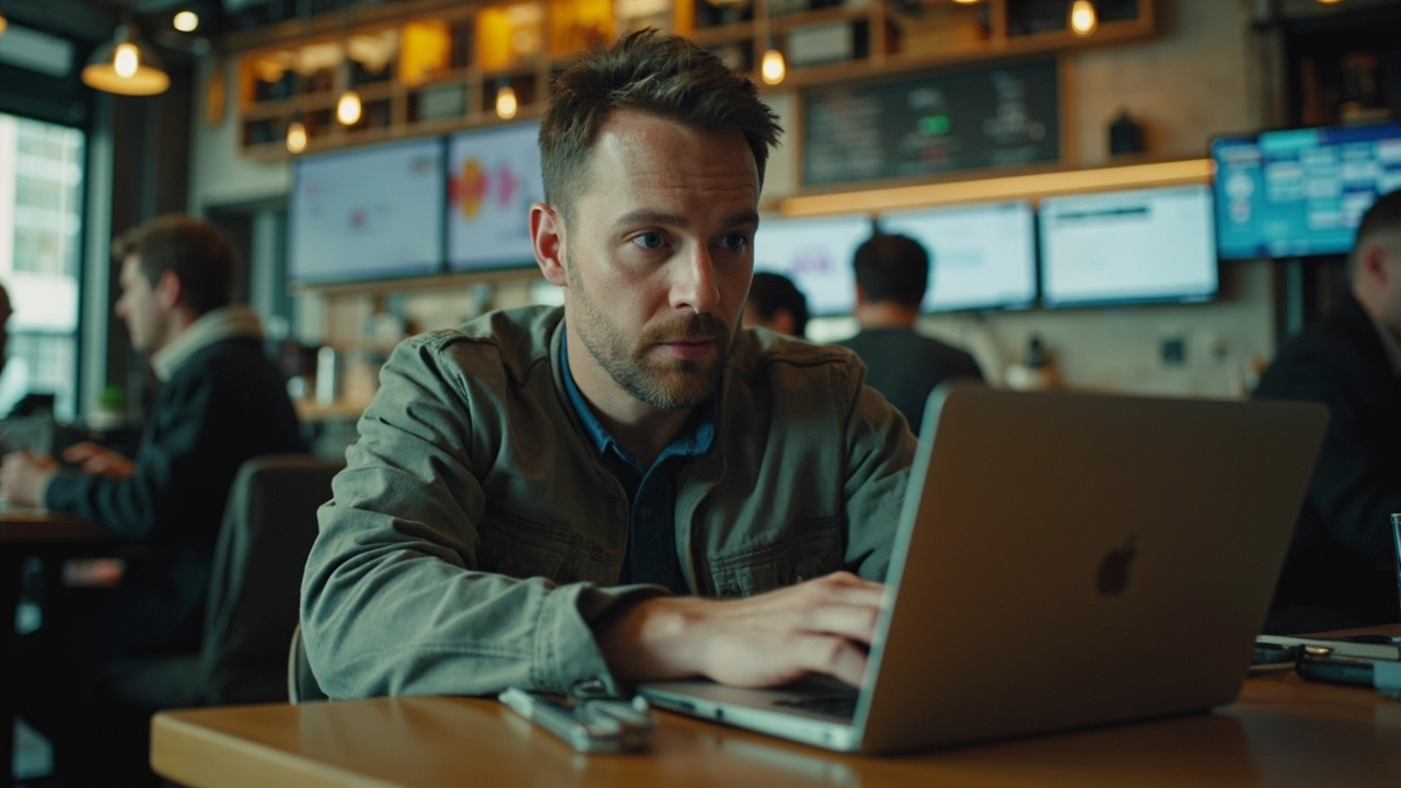A real working moment that fits an article section about